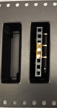 Single row box header 8 pin