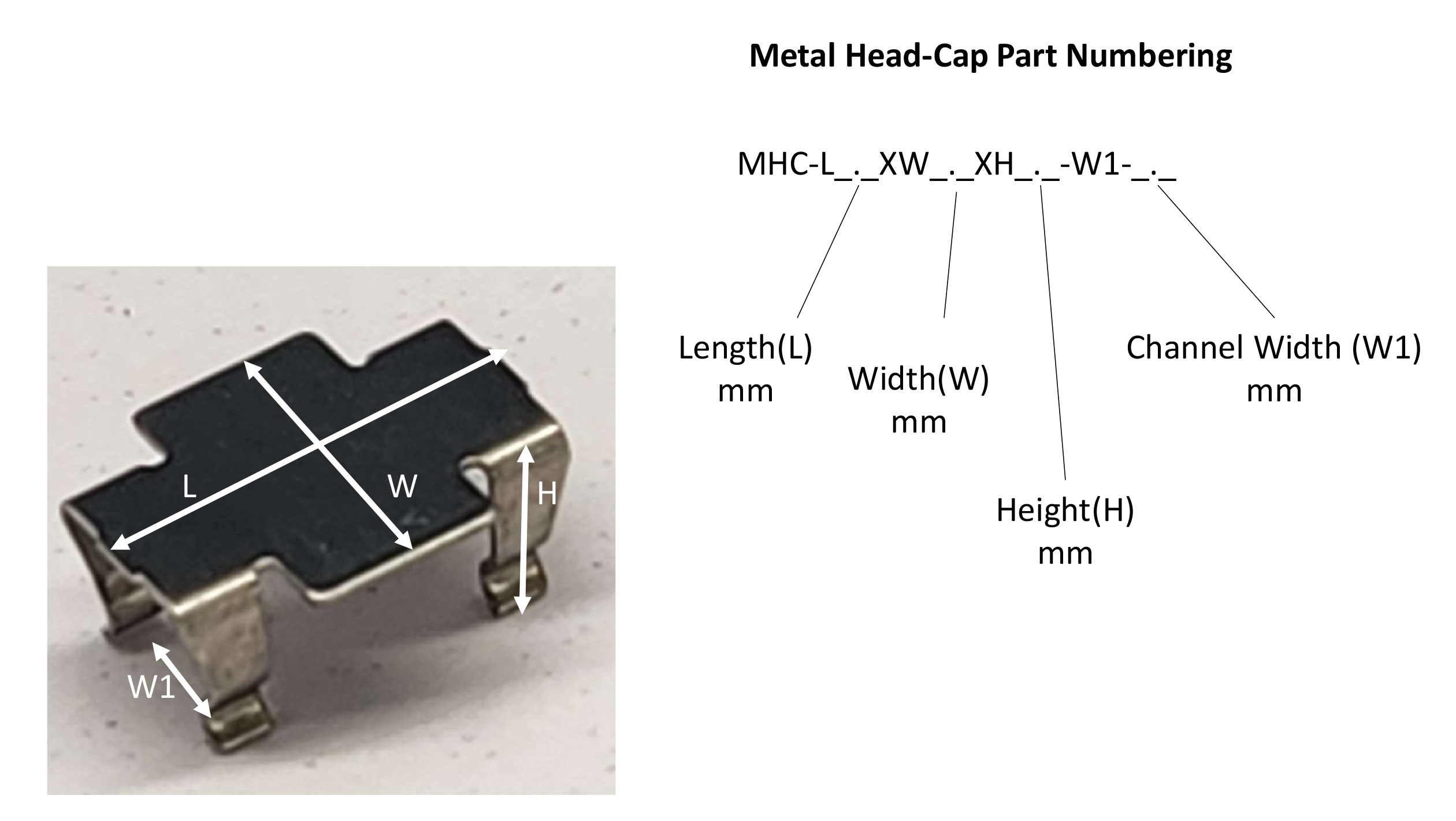 Metal Head-Cap Listing